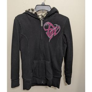 Fox zip up hoodie